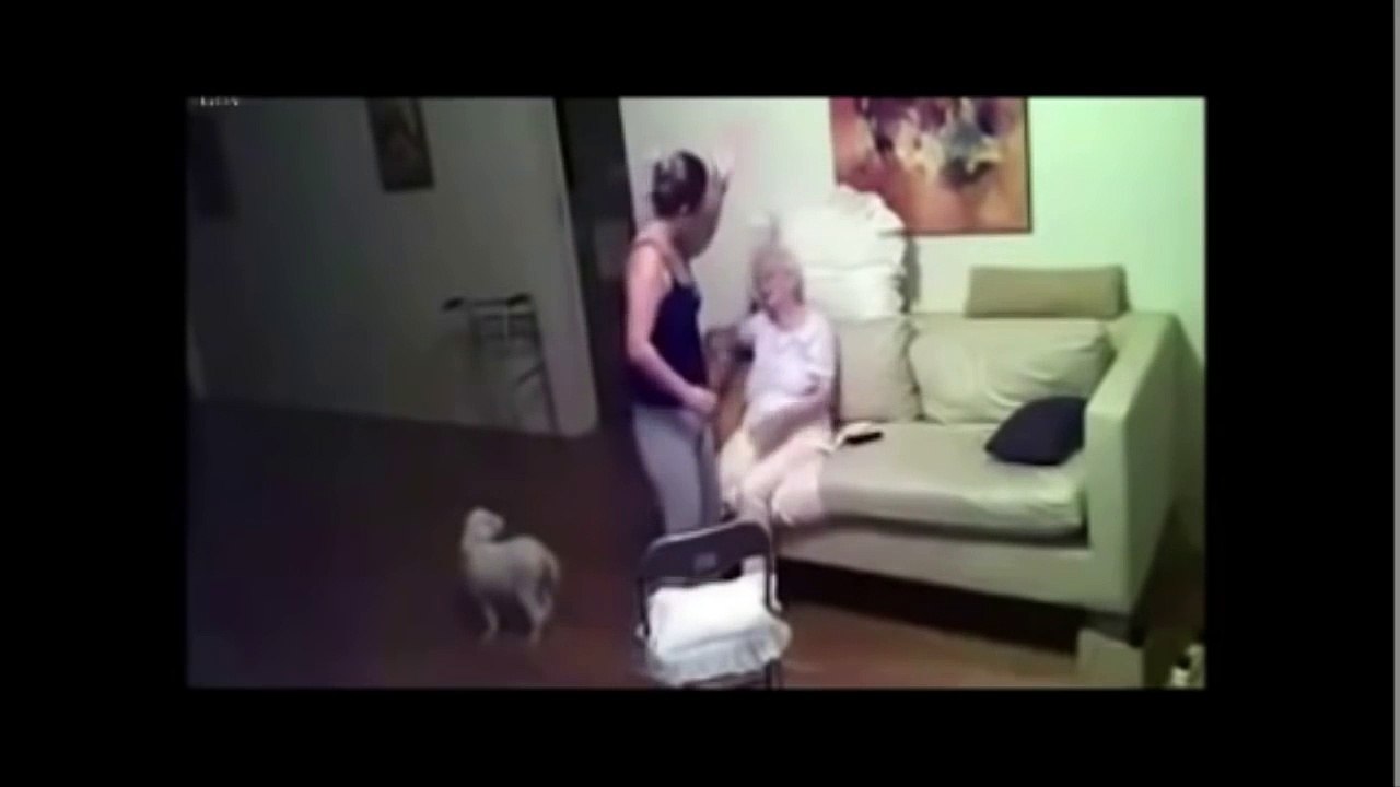 Depuis 3 ans, elle entendait des bruits suspects chez sa grand-mère et décide de mettre des caméras cachées pour connait