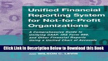 [Reads] Unified Financial Reporting System for Not-for-Profit Organizations Free Books