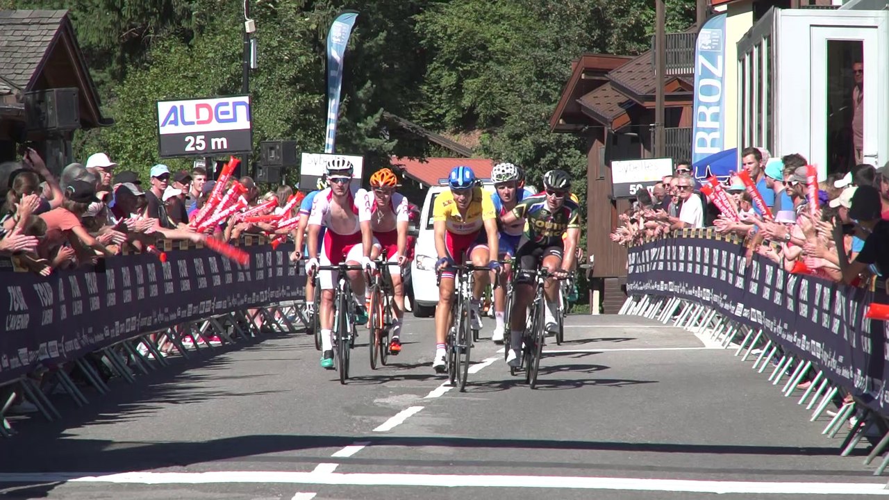 Tour de l'Avenir : Arrivée du maillot jaune à la 5e étape