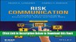 [Reads] Risk Communication: A Handbook for Communicating Environmental, Safety, and Health Risks