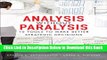 [Reads] Analysis Without Paralysis: 10 Tools to Make Better Strategic Decisions (paperback) Free