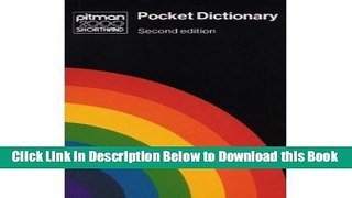 [PDF] Pitman 2000: Shorthand Pocket Dictionary Online Ebook