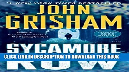 [PDF] Sycamore Row (The Jake Brigance) Popular Colection