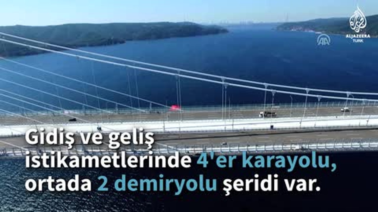Yavuz Sultan Selim Köprüsü açılıyor