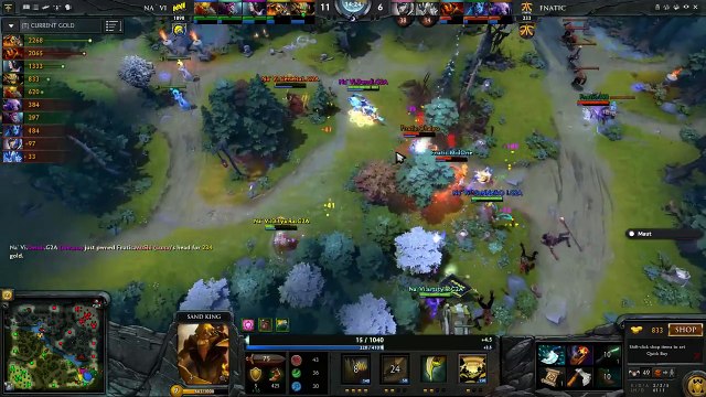 NaVi vs Fnatic Highlights Starladder s2 SEMI FINAL Game 1 Dota 2
