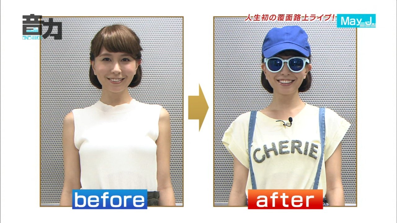 2016/08/10 May J. 人生初の覆面路上ライブ