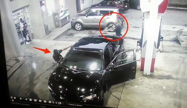 Une fusillade impressionnante dans une station service aux Etats-Unis !