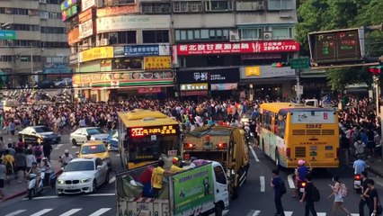 Taiwan : l'apparition d'un Pokémon, crée un raz-de-marée