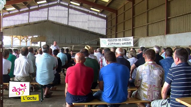 Viande bovine : Xavier Beulin et Jean-Pierre Fleury rencontrent les producteurs vendéens