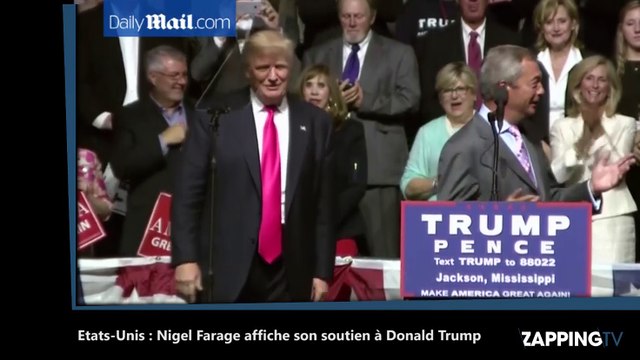 Etats-Unis : Nigel Farage affiche son soutien à Donald Trump