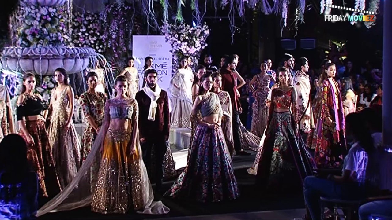 Celebs walk the ramp on LFW Winter/Festive 2016
