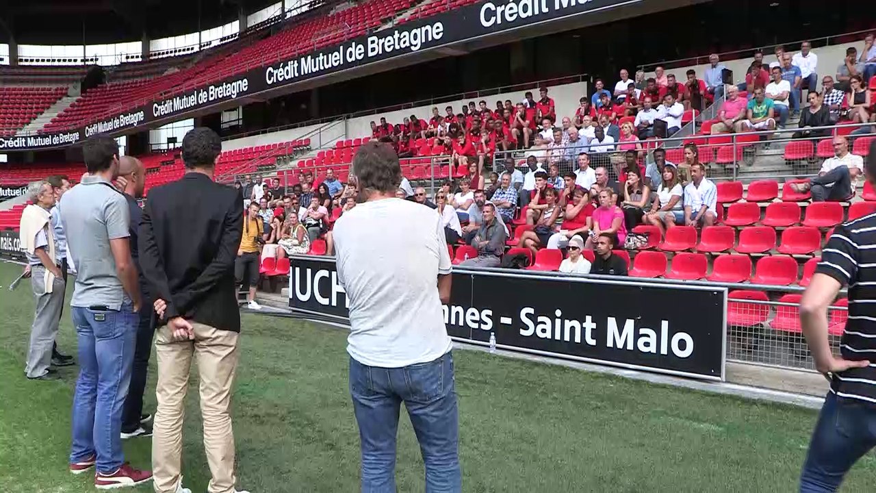 Rentrée scolaire de l'ETP Odorico au Stade Rennais F.C.