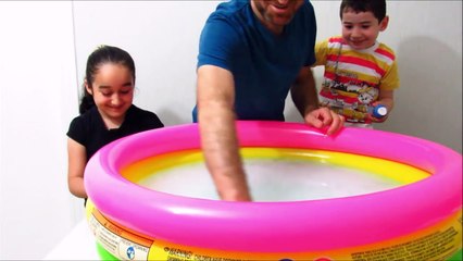 40 Kilo MEGA SLİME ! - 3 Kilo saç jölesi ile SLİME havuzu