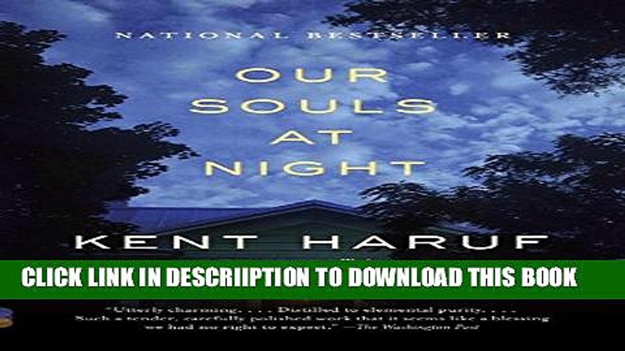 [PDF] Our Souls at Night (Vintage Contemporaries) Full Online