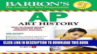 Collection Book Barron s AP Art History, 3rd Edition