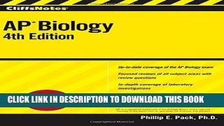 Collection Book CliffsNotes AP Biology, Fourth Edition (Cliffs Ap Biology)