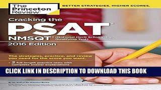 New Book Cracking the PSAT/NMSQT with 2 Practice Tests, 2016 Edition (College Test Preparation)