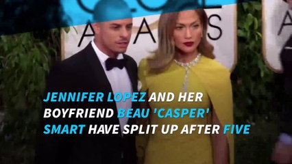Jennifer Lopez and Casper Smart split after 5 years together