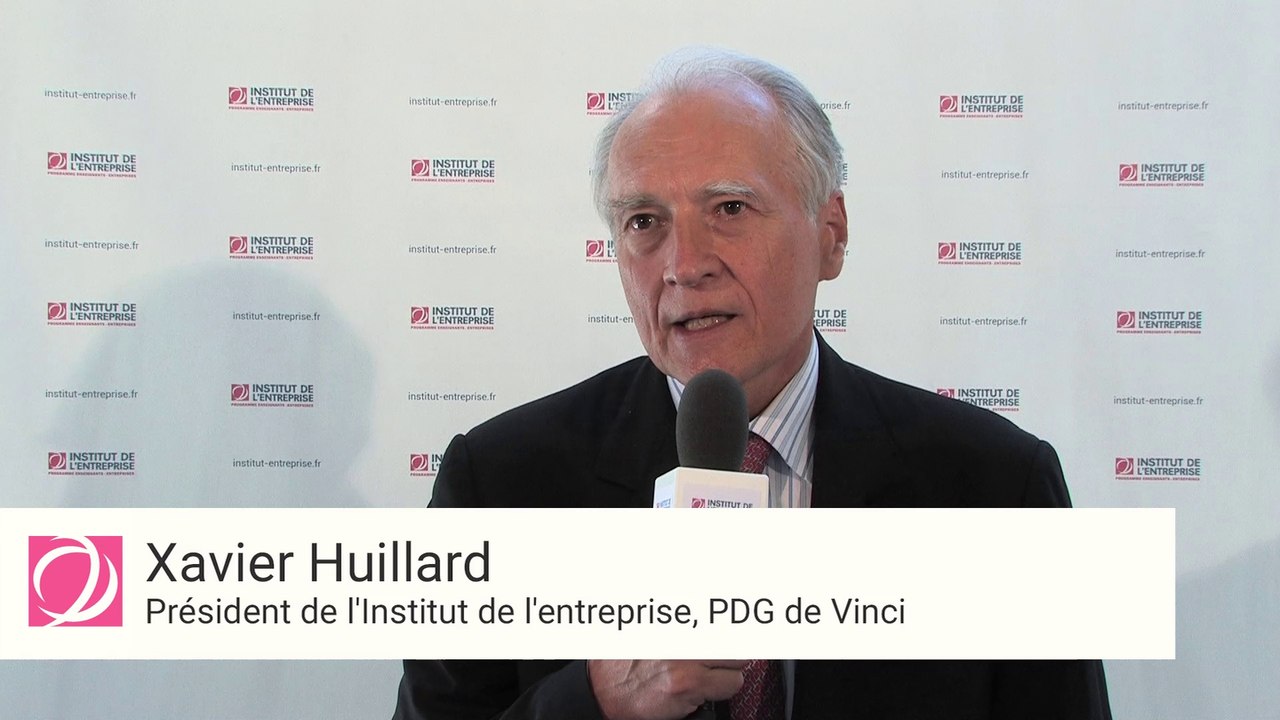 Que sont les Entretiens Enseignants-entreprises ? Xavier Huillard