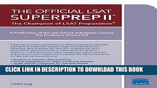 New Book The Official LSAT SuperPrep II: The Champion of LSAT Prep