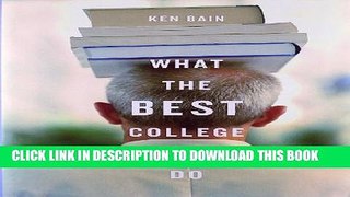 Collection Book What the Best College Teachers Do
