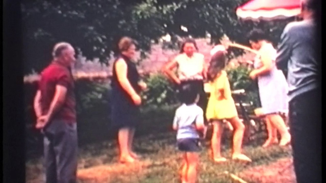 FRÉDÉRIC ET TANIA EN CAMPING 1969