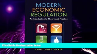 READ FREE FULL  Modern Economic Regulation: An Introduction to Theory and Practice  READ Ebook