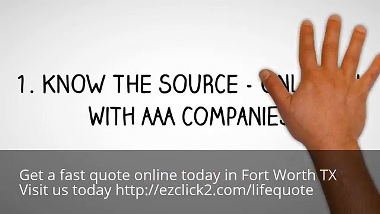 Affordable Life Insurance Quote in Fort Worth TX