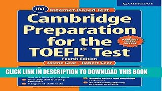 Collection Book Cambridge Preparation for the TOEFL Test Book with Online Practice Tests