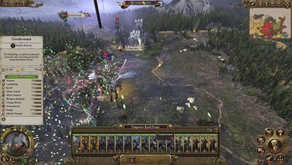 Геймплей Total War  Warhammer за Империю