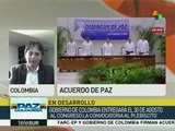 Pdte. colombiano entregará al senado acuerdo de paz