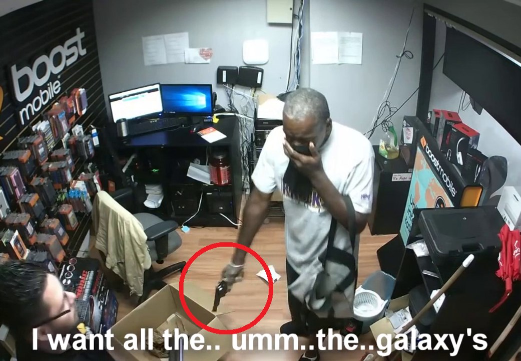 Deux braqueurs enfermés dans un magasin