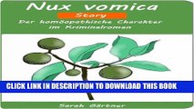 [PDF] Nux vomica - Story - Der homÃ¶opathische Charakter im Kriminalroman (Eklig, boshaft und