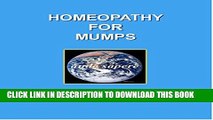 [PDF] Homeopathy for Mumps (aude sapere Book 4) Full Online