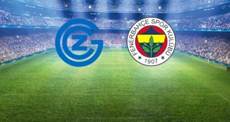 Fenerbahçe'nin Grasshoppers Maçı İlk 11'i Belli Oldu