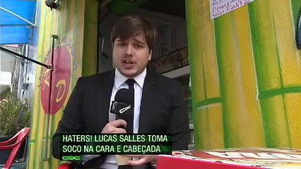 #339 cqc Lucas Salles toma soco na cara e cabeçada de hater 28 12 2015 mircmirc