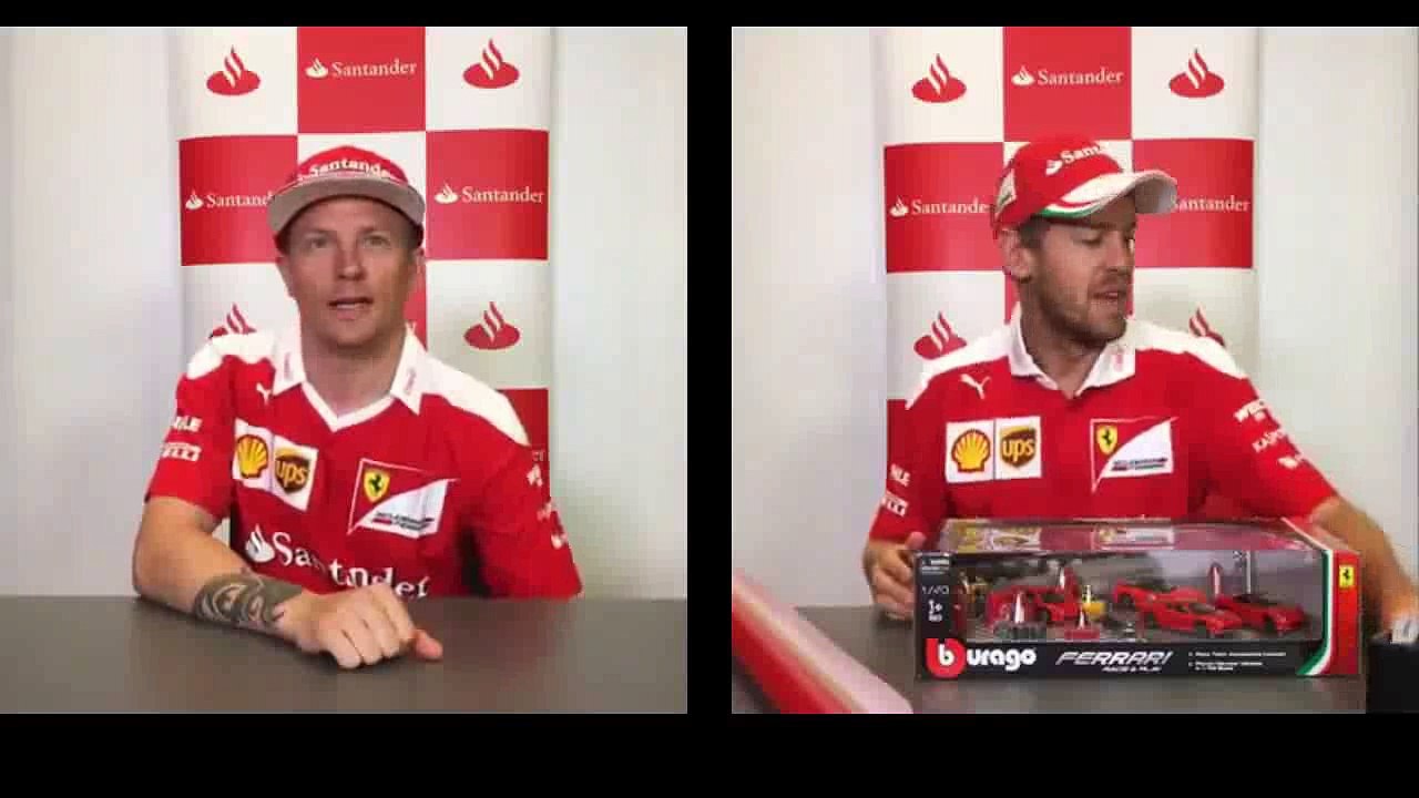 رايكونن مقابل فيثل فى تغليف الهدايا