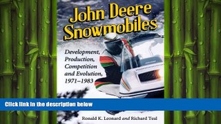 READ book  John Deere Snowmobiles: Development, Production, Competition and Evolution, 1971-1983