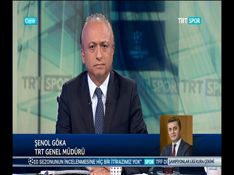 TRT DEN AZİZ YILDIRIMA ÖZÜR