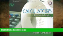 FREE DOWNLOAD  Calculators: Printing and Display (Business Calculations) READ ONLINE