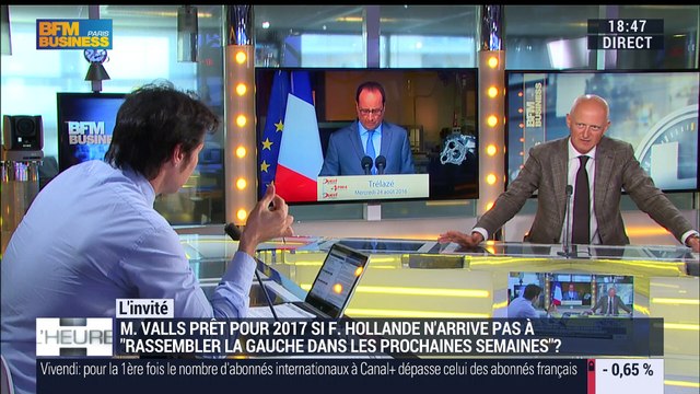 Manuel Valls serait-il prêt pour 2017, si François Hollande n'arrive pas à rassembler la gauche dans les prochaines semaines ? - 25/08
