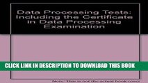 Collection Book Data Processing Tests: Including the Certificate in Data Processing Examination