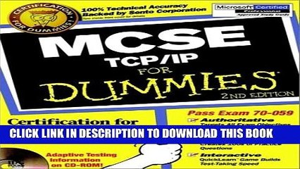 Collection Book MCSE TCP/IP For Dummies (For Dummies (Computers)) by Cameron Brandon (1999-06-16)