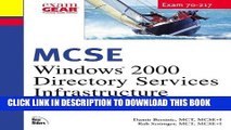 New Book MCSE Training Guide (70-217): Installing and Administering a Windows 2000 Directory