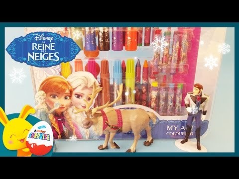 Reine des Neiges - Dessins - Les crayons, les feutres, la peinture - Titounis