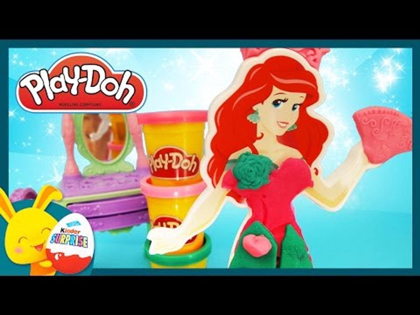 Ariel la petite sirène - Pâte à modeler Princesses Play-doh - Titounis -  Vidéo Dailymotion
