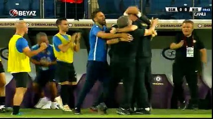 Osmanlıspor 1 - 0 Midtjylland GOL: PİNTO