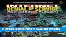 New Book Internet Denial of Service: Attack and Defense Mechanisms