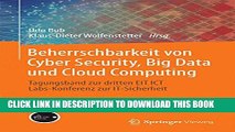 Collection Book Beherrschbarkeit von Cyber Security, Big Data und Cloud Computing: Tagungsband zur