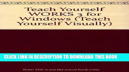 New Book Teach Yourself...Microsoft Works for Windows 3.0